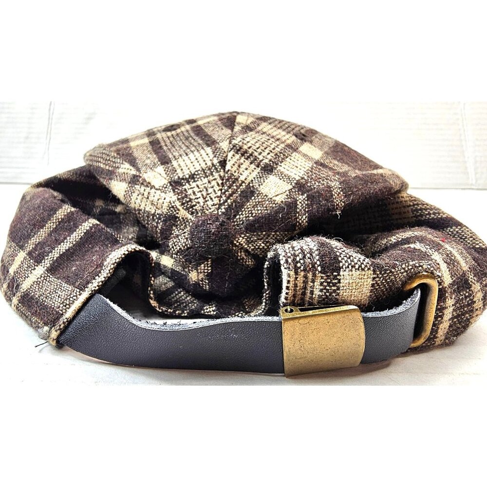 Free People OSFM Plaid Wool Blend Newsboy Cap - Picture 7 of 7